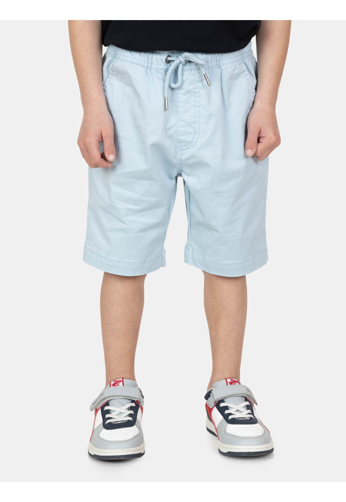 Bermuda Jogger Brivida Turquesa Infantil Maui And Sons-0