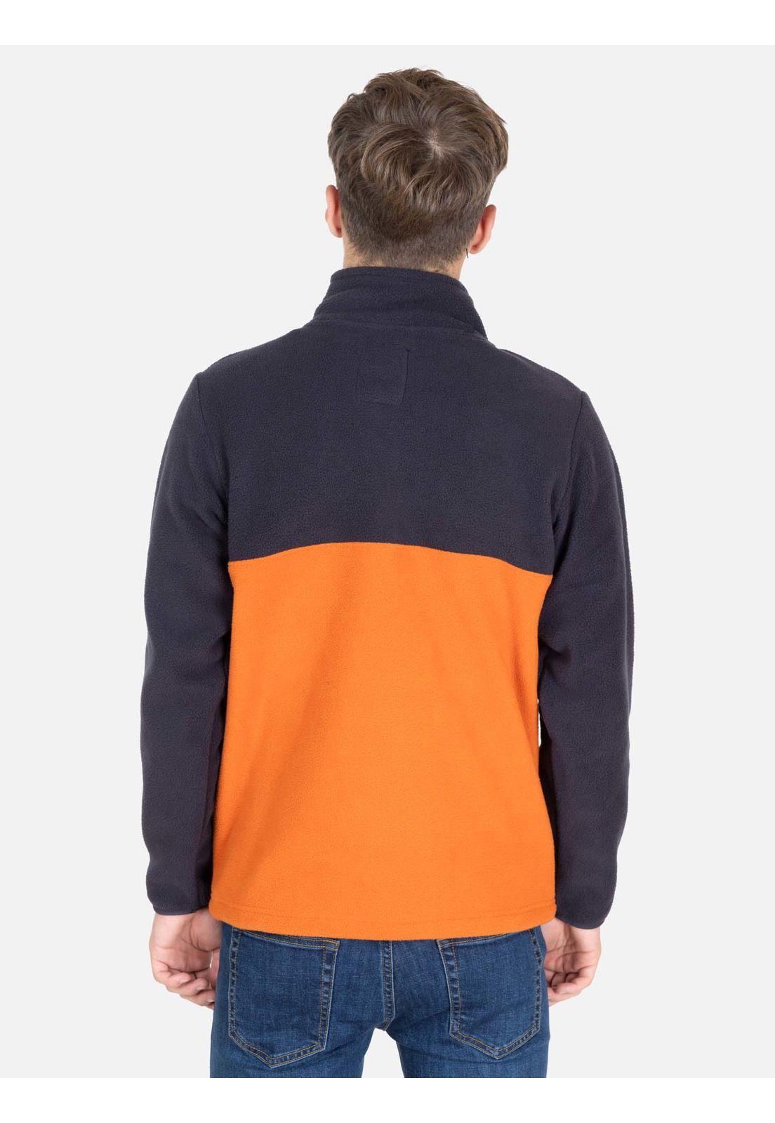 Poleron Micropolar Coastal Naranjo Infantil Maui And Sons-1