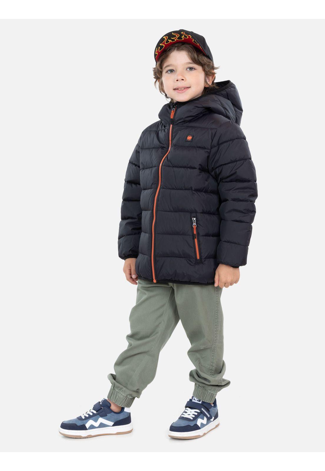 Parka Sahara Infantil Negro Maui And Sons-3