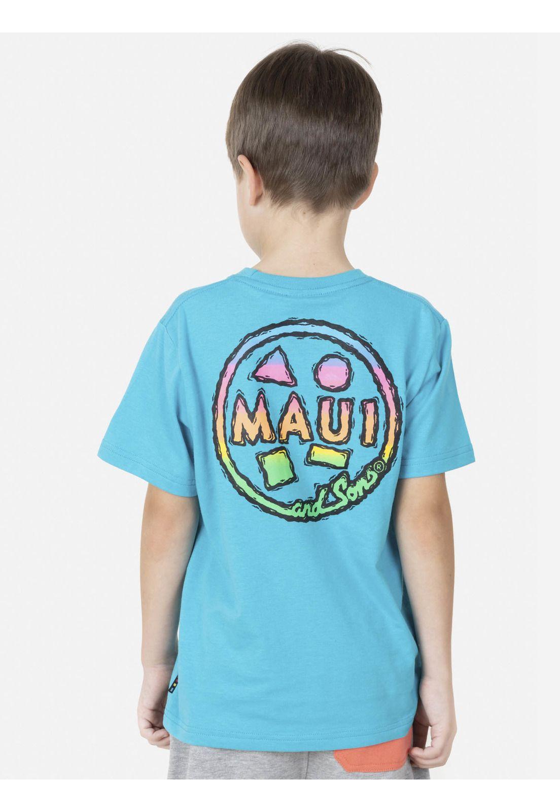 Polera ART COOKIE Niño Celeste Maui and Sons-1