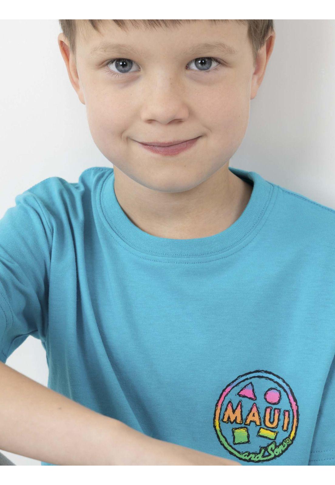 Polera ART COOKIE Niño Celeste Maui and Sons-2