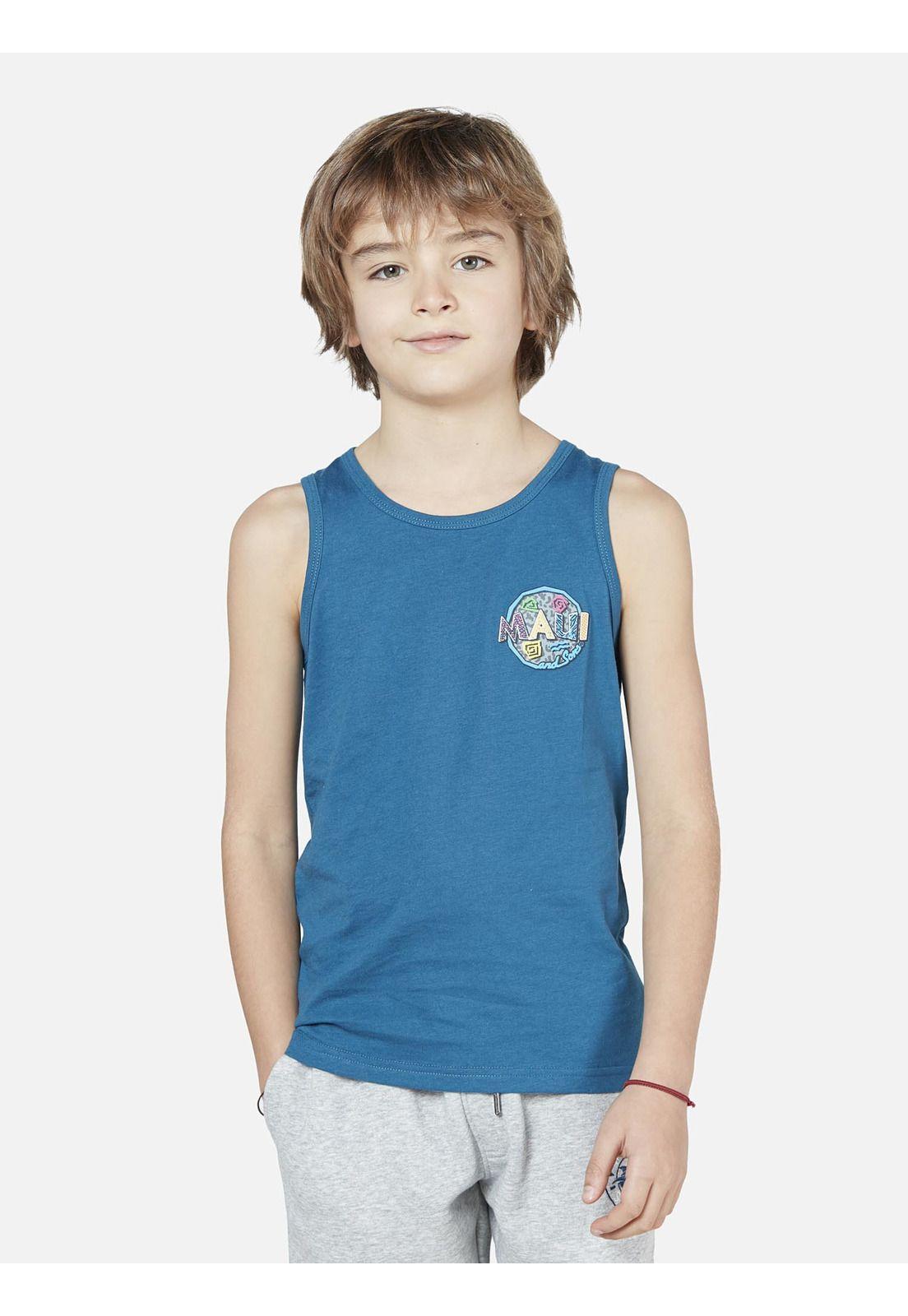 Polera Niño Azul 5P497-KV22 Maui and Sons-0