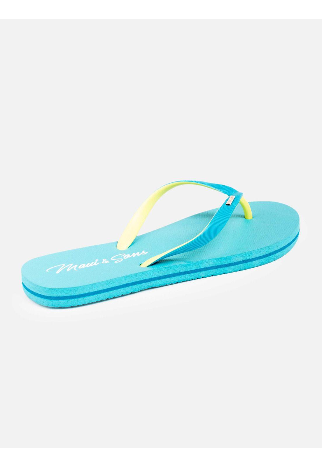 Sandalias Tropical Quest Azul Mujer Maui And Sons-1