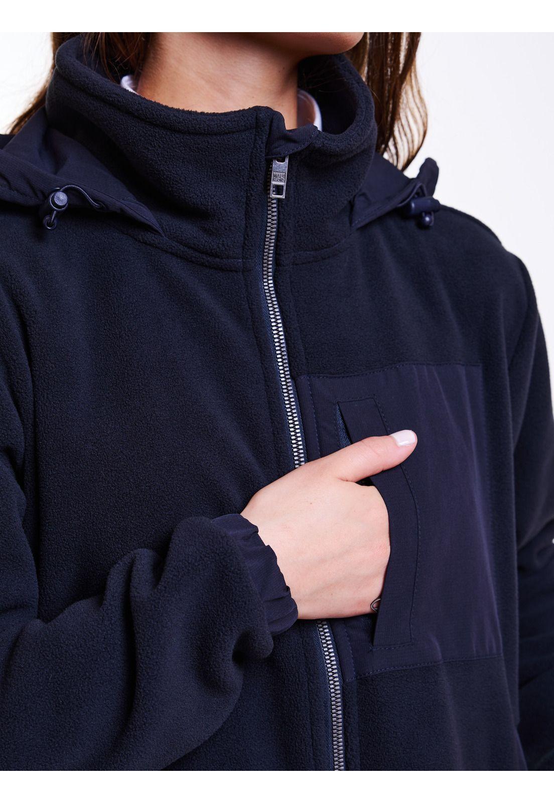 Poleron Escolar Beacher Azul Mujer Maui and sons-2