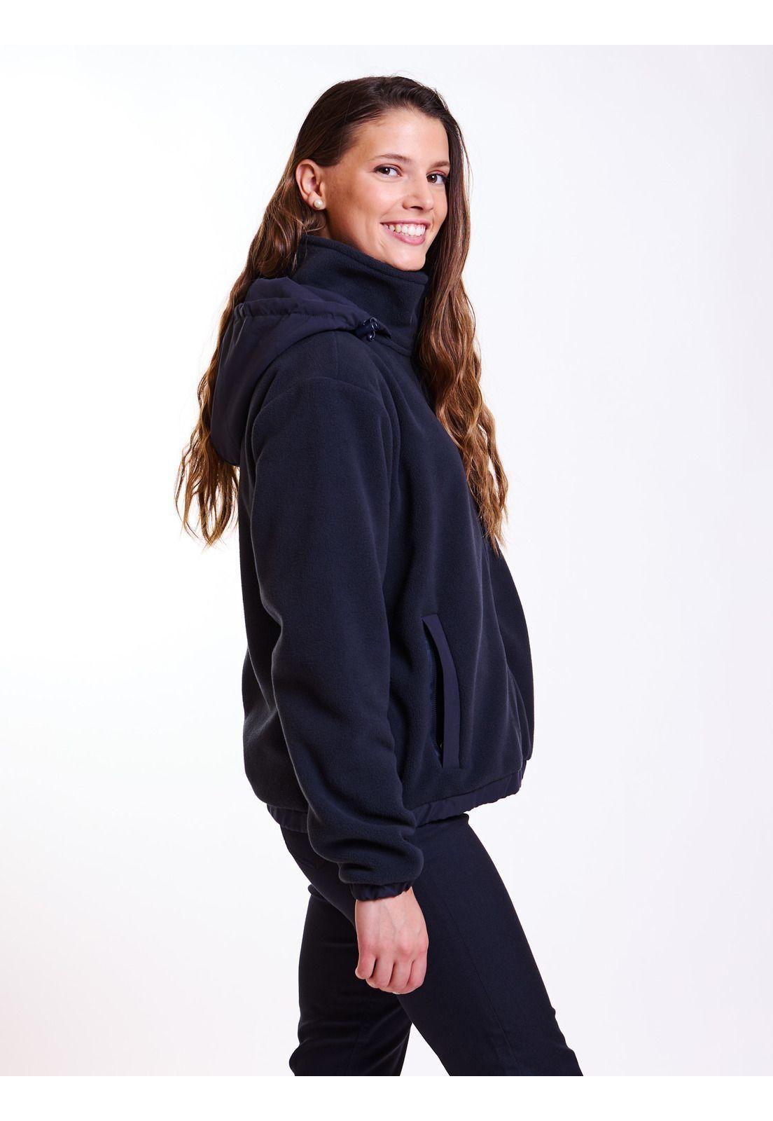 Poleron Escolar Beacher Azul Mujer Maui and sons-3