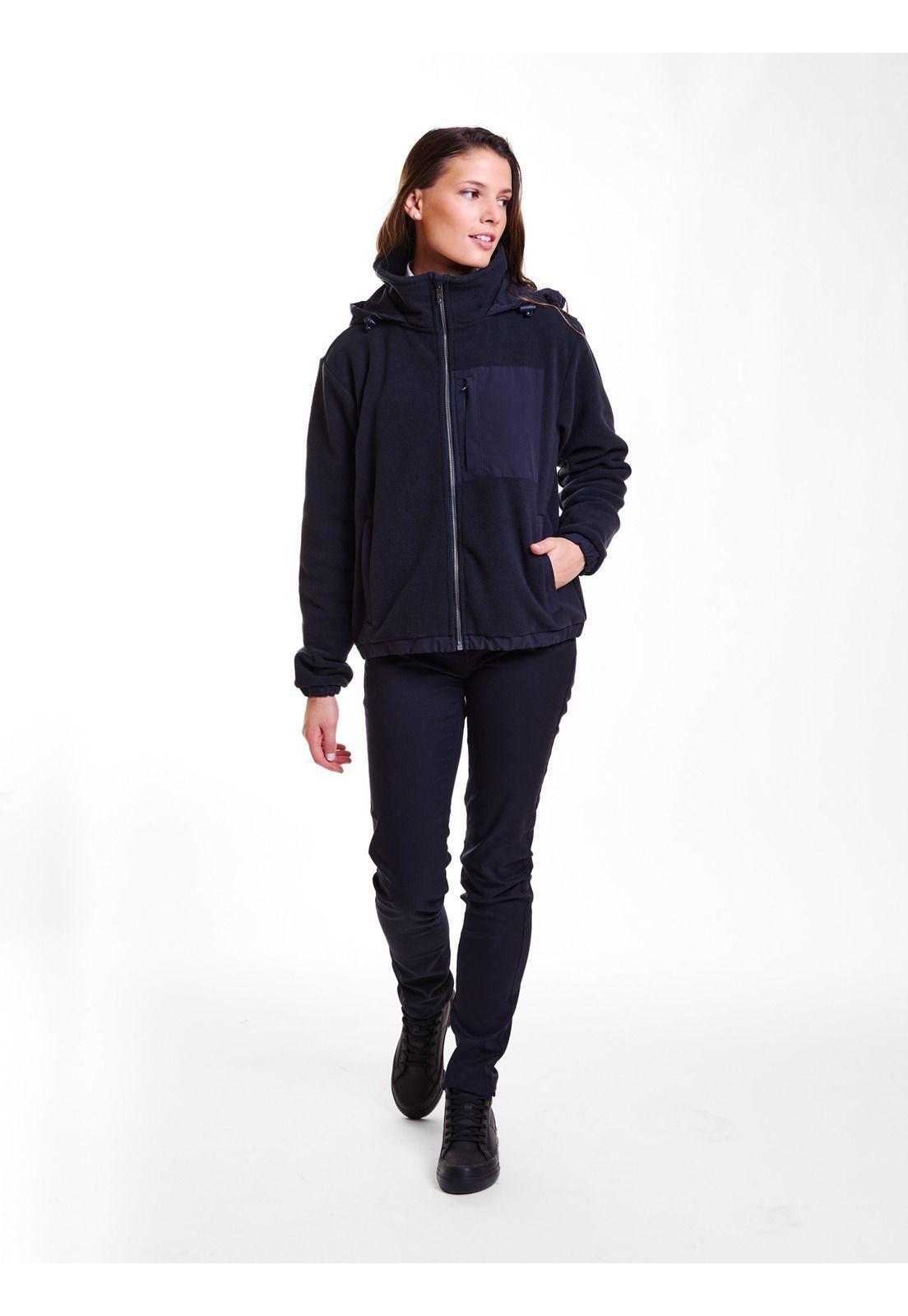 Poleron Escolar Beacher Azul Mujer Maui and sons-4