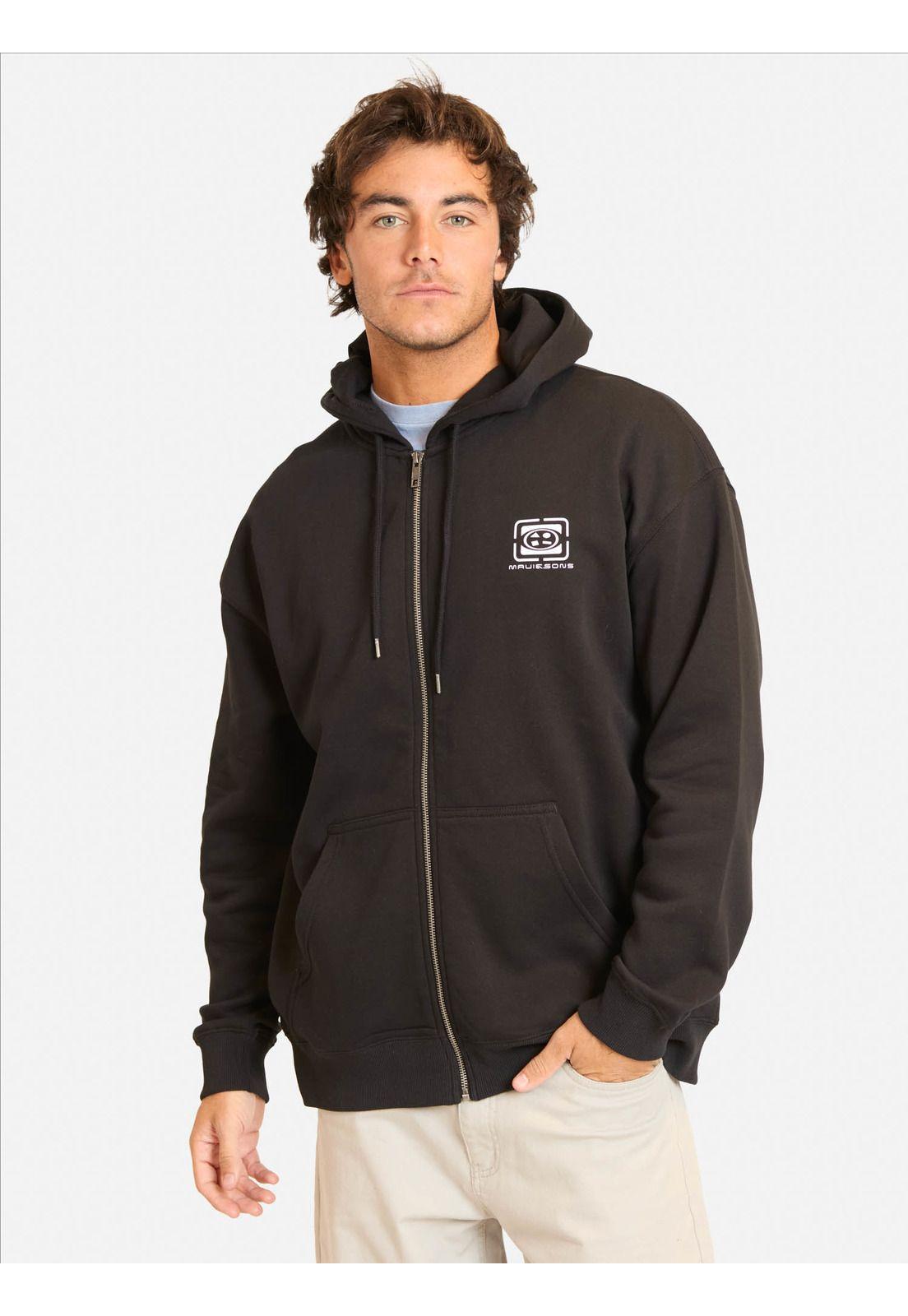Poleron FZ Tropiluz Negro Hombre Maui And Sons-0