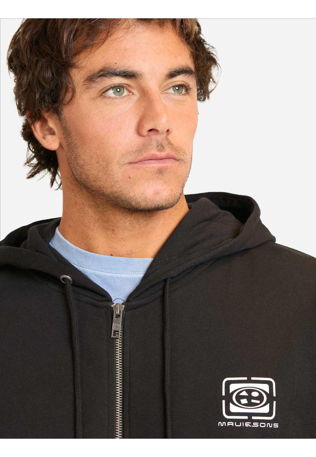 Poleron FZ Tropiluz Negro Hombre Maui And Sons-2