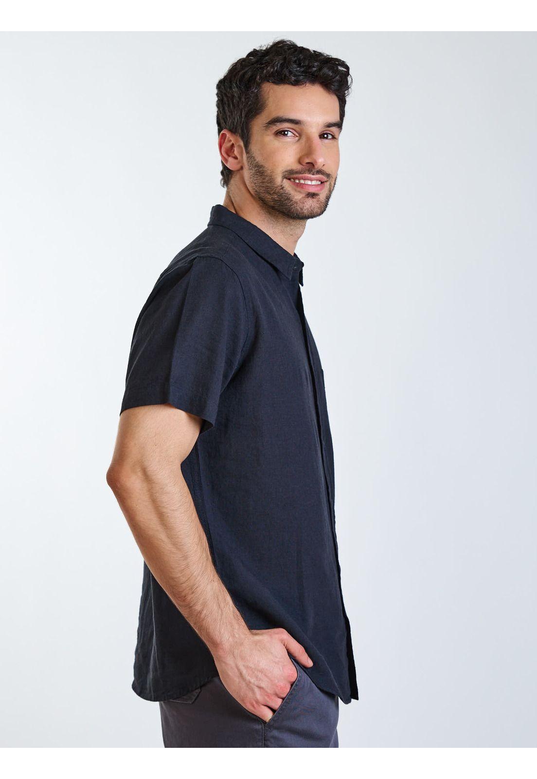 Camisa MC Koa Negro Hombre Maui and Sons-2