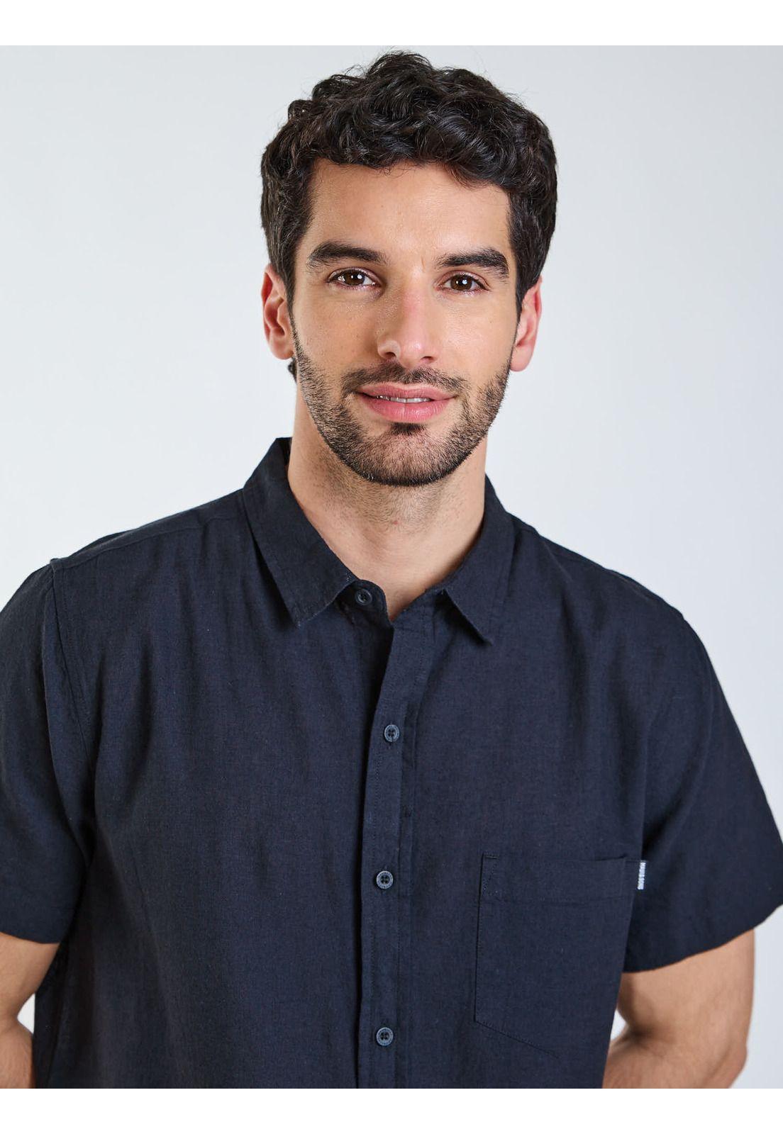 Camisa MC Koa Negro Hombre Maui and Sons-3