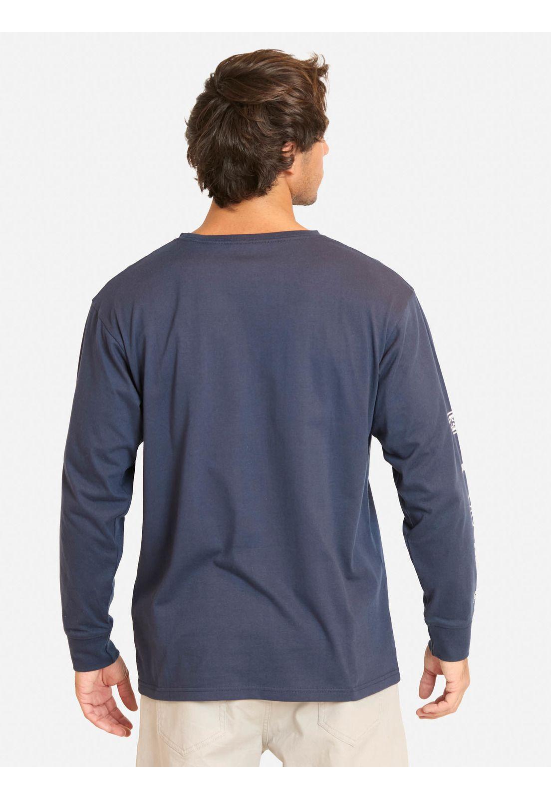 Polera ML Mopi Azul Hombre Maui And Sons-1