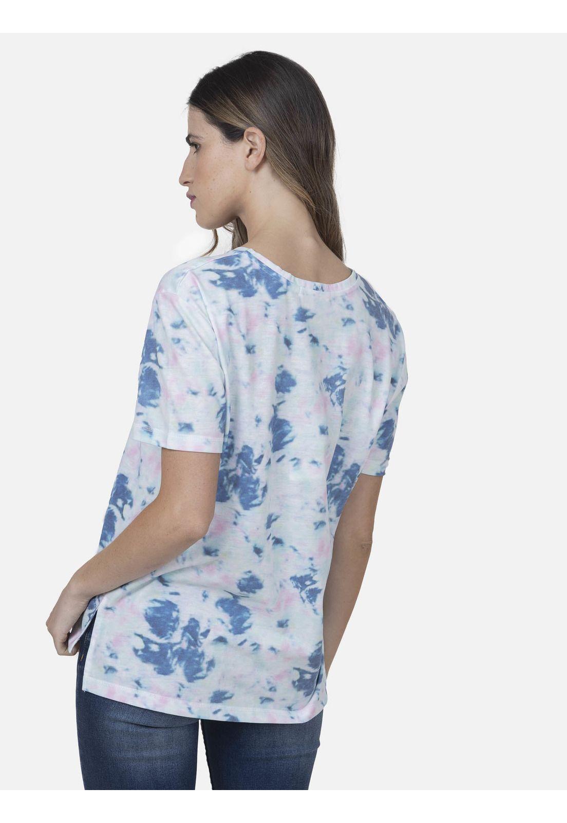 Polera Mujer WAVES TIE Multicolor Maui and Sons-1