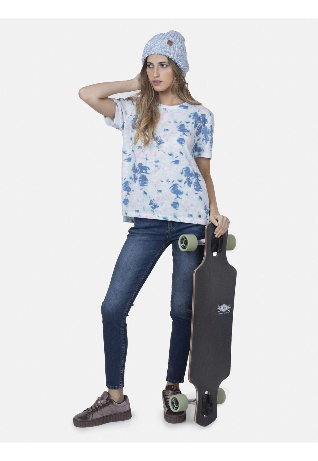 Polera Mujer WAVES TIE Multicolor Maui and Sons-3