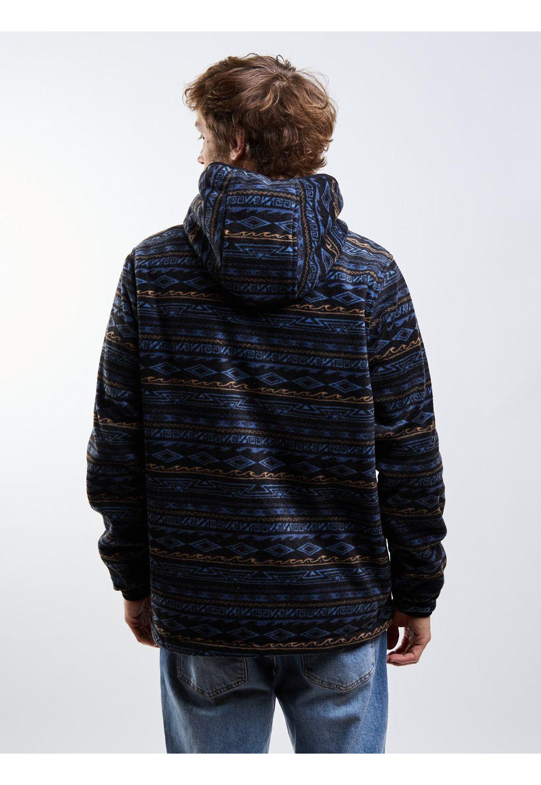 Poleron Polar Ethnic Ocean Multicolor Hombre Maui And Sons-4