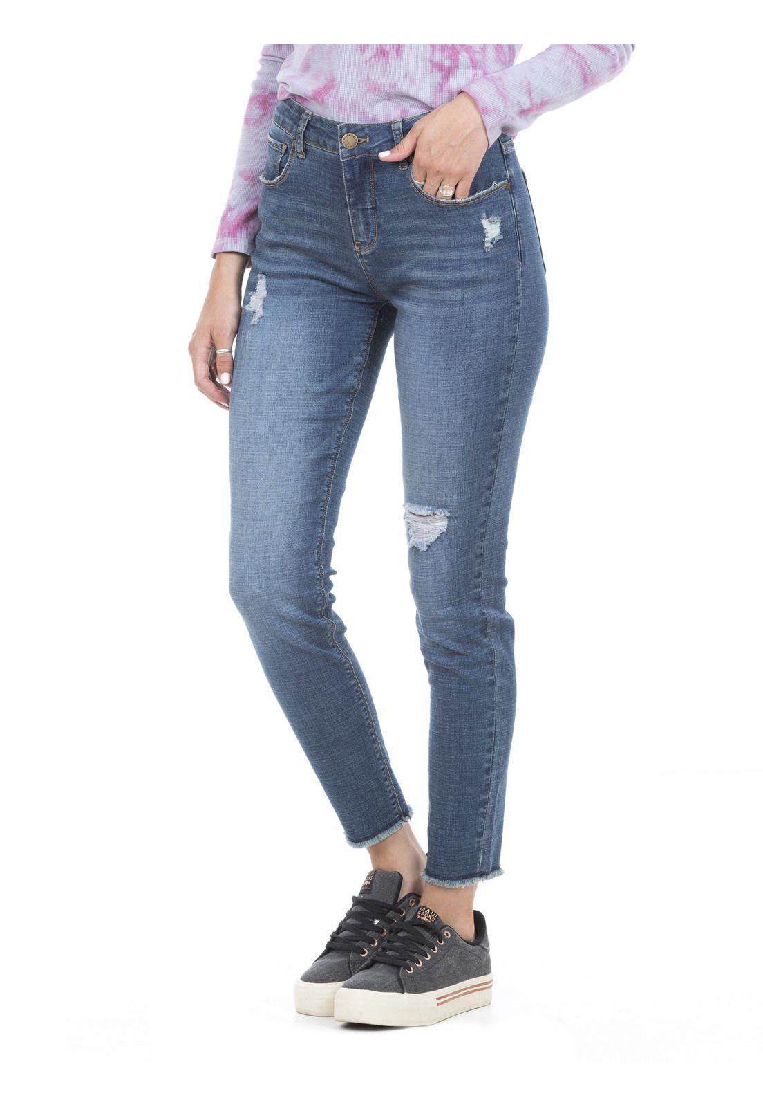 Pantalon Jeans Mujer 5N662-WI20 Azul Maui and Sons-0