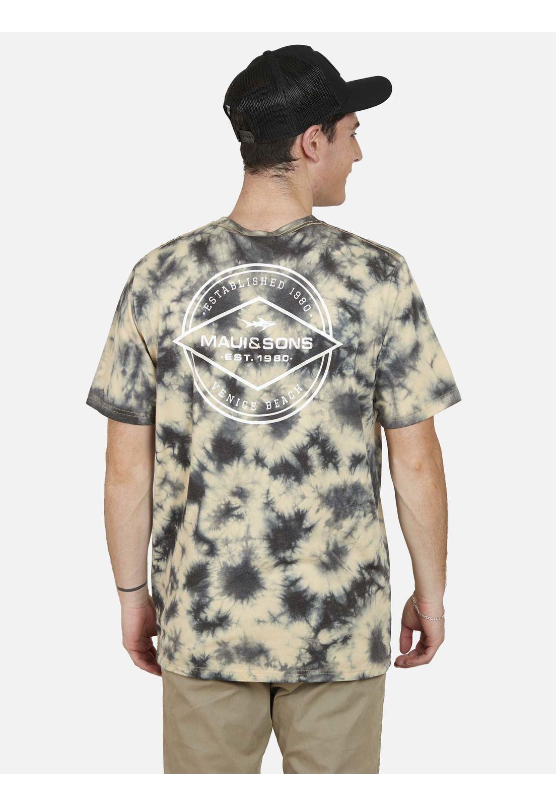 Polera VENICE BEACH TIE DYE Hombre Multicolor Maui and Sons-1