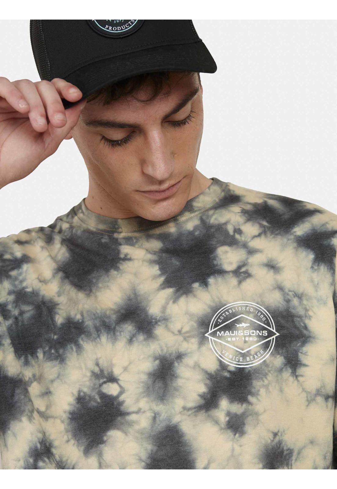 Polera VENICE BEACH TIE DYE Hombre Multicolor Maui and Sons-2