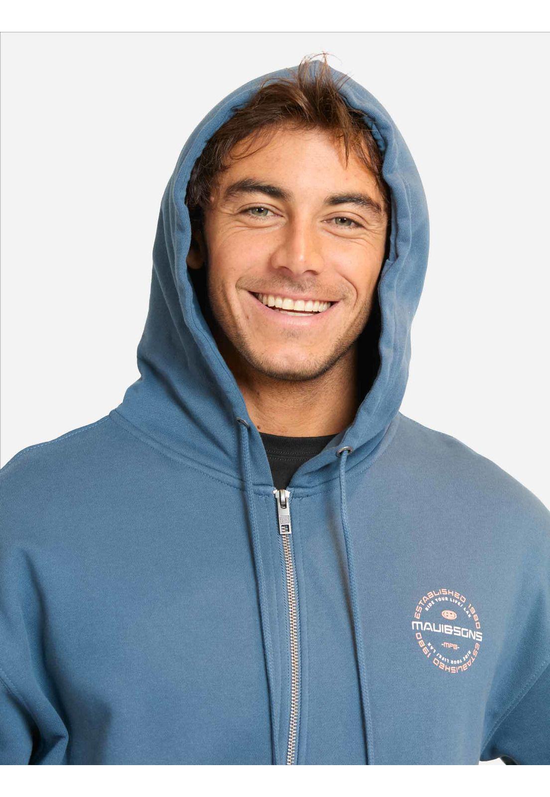 Poleron FZ Brisa Azul Hombre Maui And Sons-2