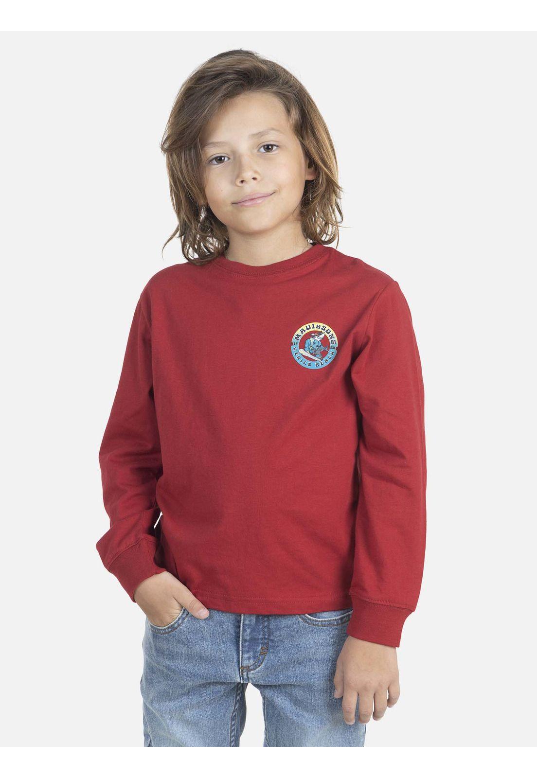 Polera Niño VENICEKIDS Rojo Maui and Sons-0