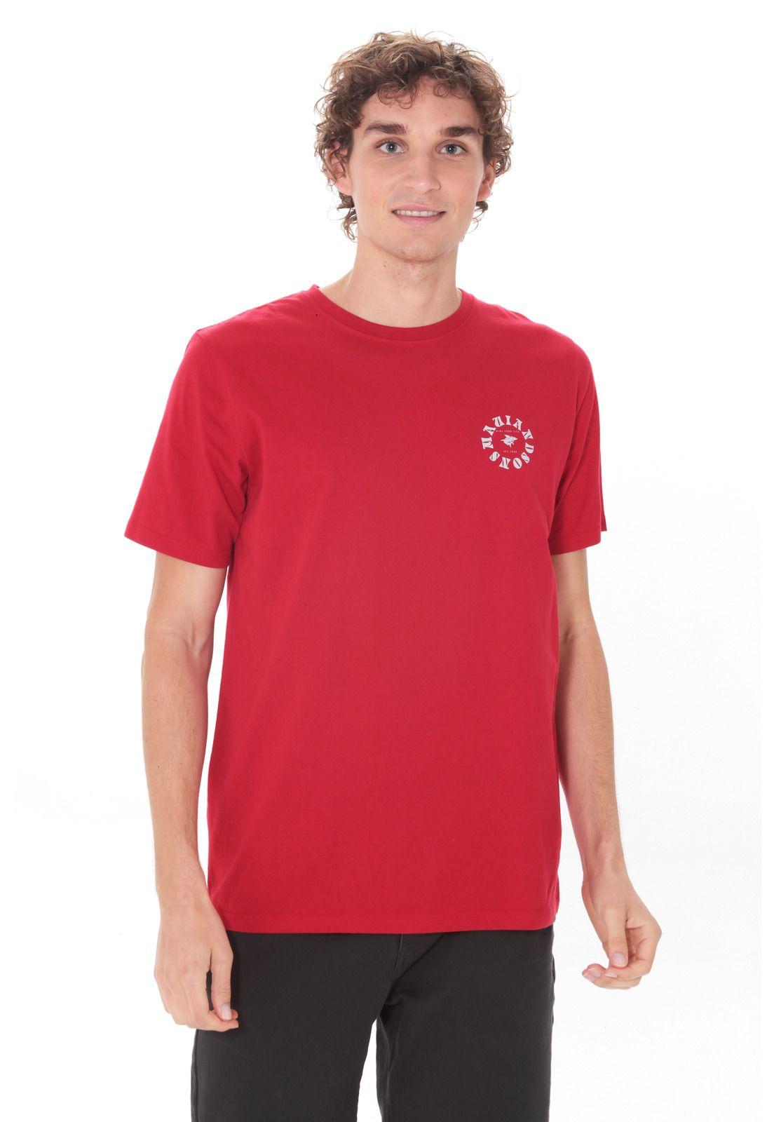 Polera Hombre Maui 5P444-MV21 Rojo-0