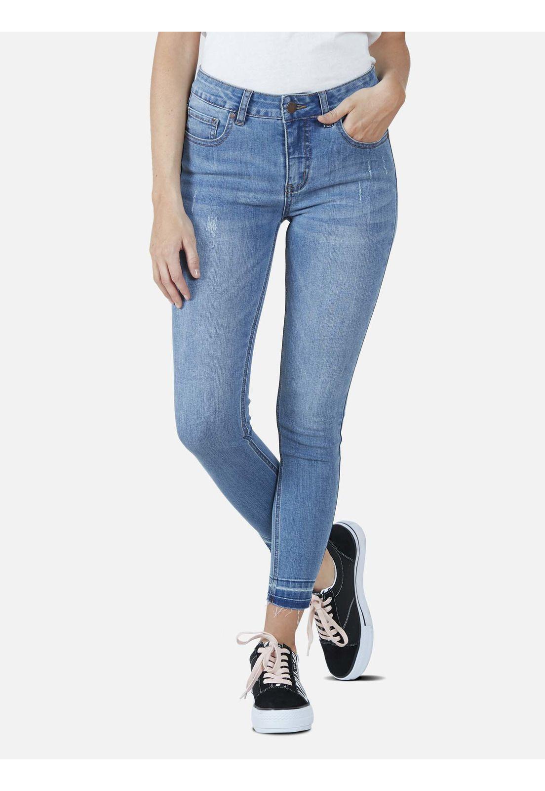 Jeans Mujer Celeste 5N157-WT21 Maui And Sons-0