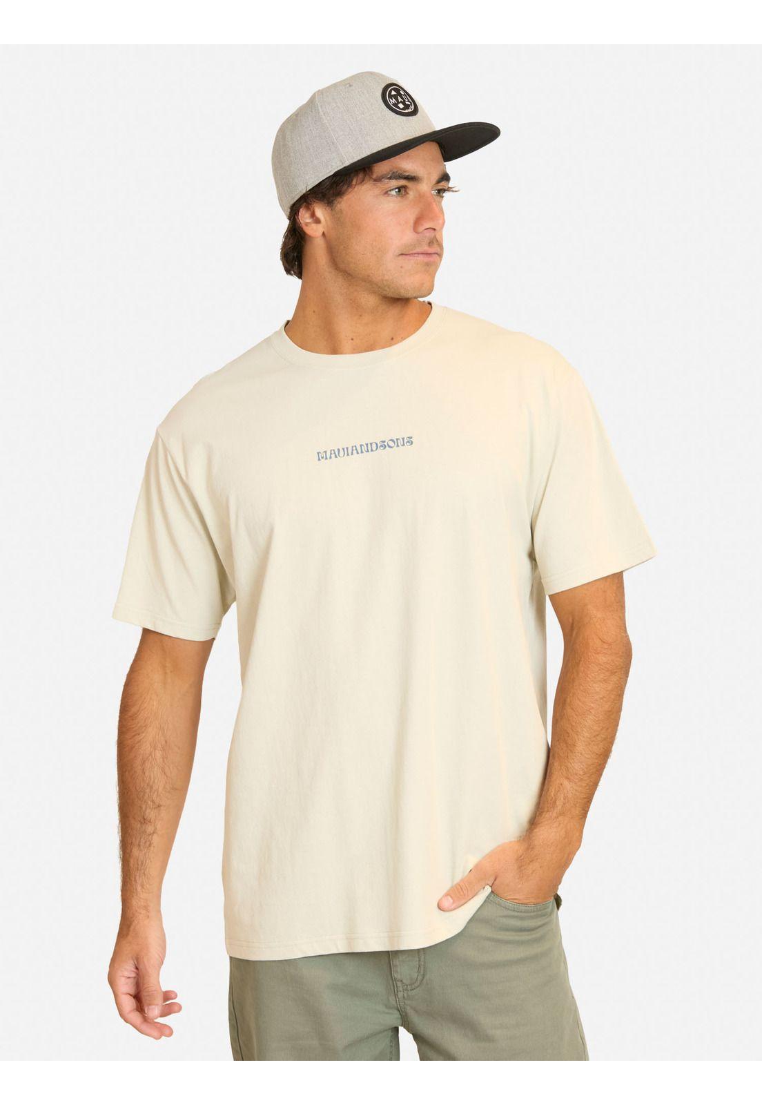 Polera MC Fipuni Beige Hombre Maui And Sons-0