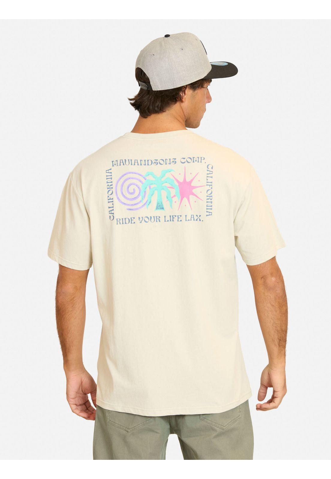 Polera MC Fipuni Beige Hombre Maui And Sons-1