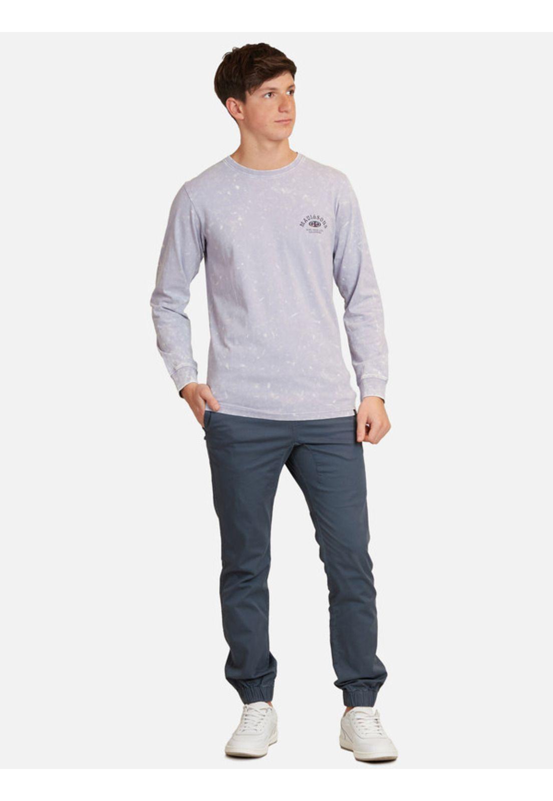 Polera Rock Tattoo And Surf Juvenil Hombre Morado Maui And Sons-3