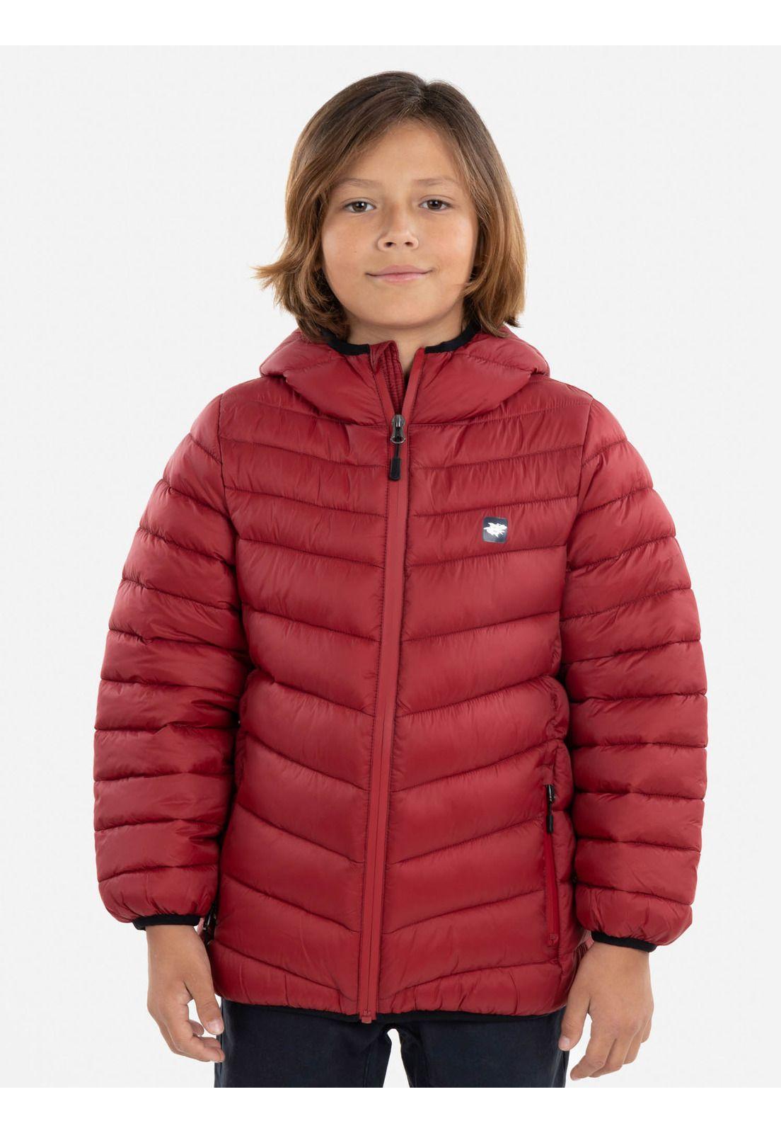 Parka Light Color Quilted Niño Rojo Maui and Sons-0