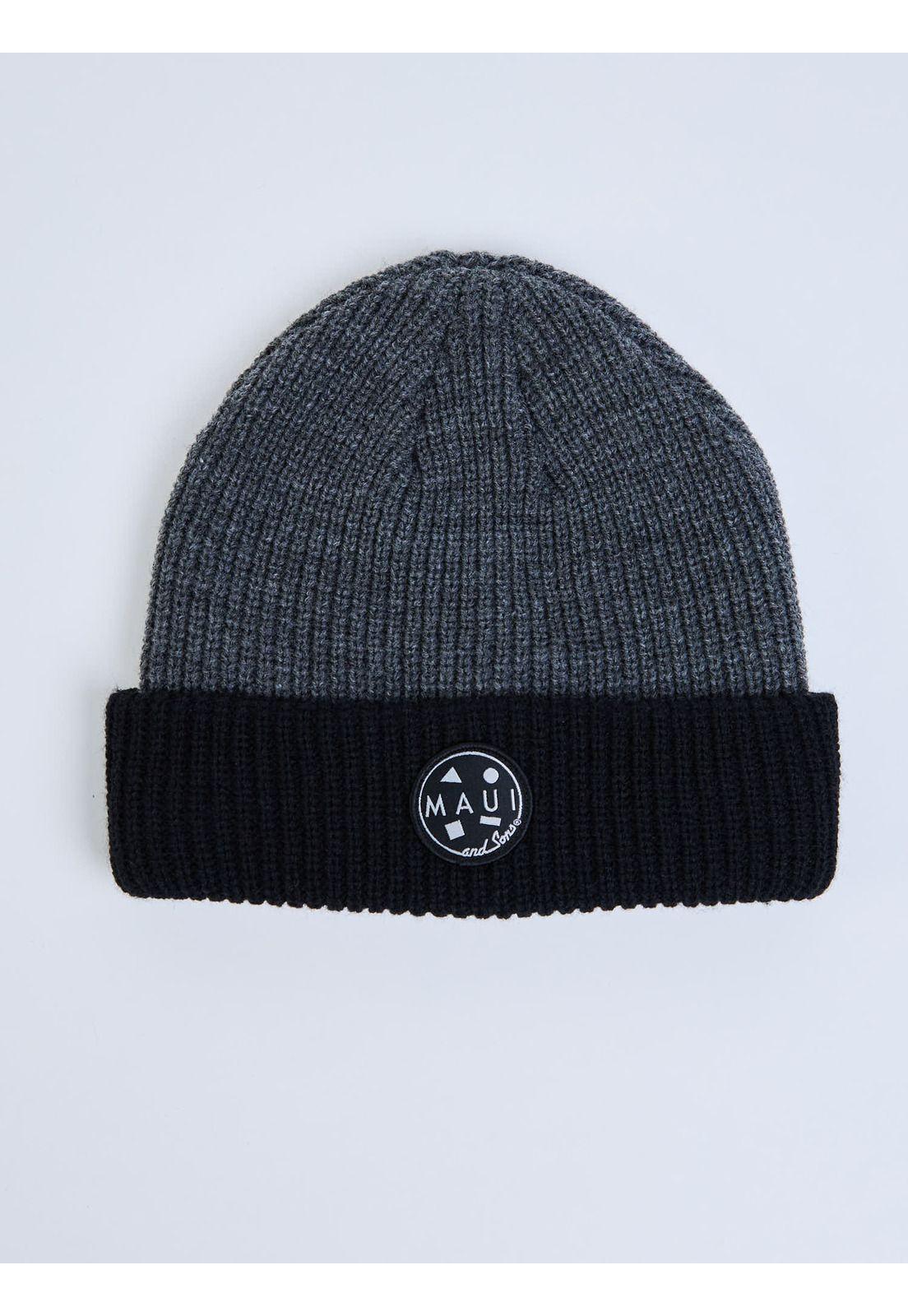 Gorro Bluzen Negro Hombre Maui And Sons-4