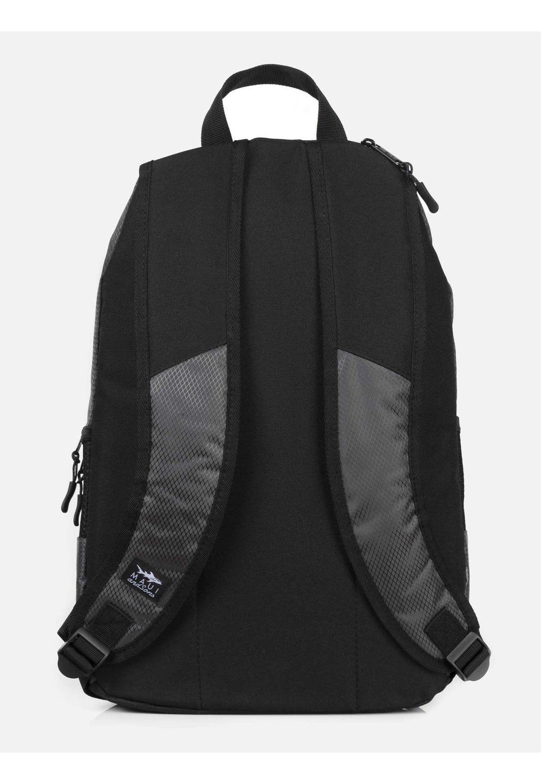 Mochila Escolar Hombre 5AM209-MT22 Negro Maui and Sons-2