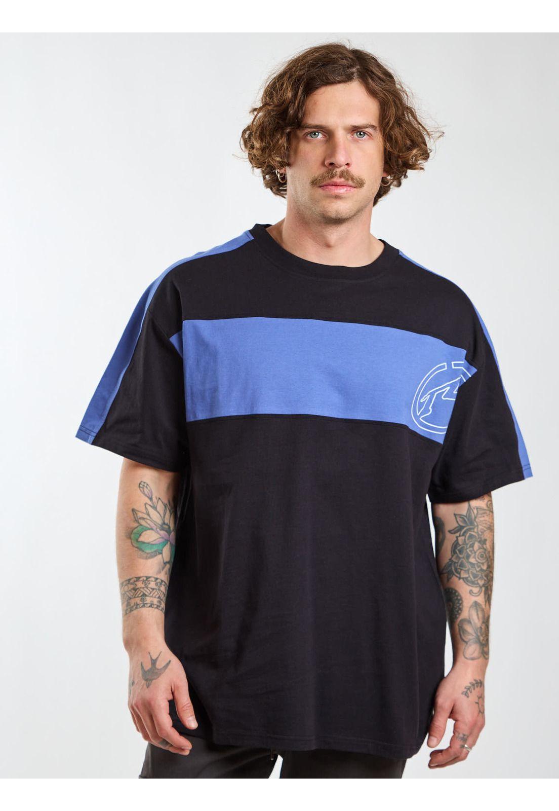 Polera Oversize Opper Negro Hombre Rusty-0