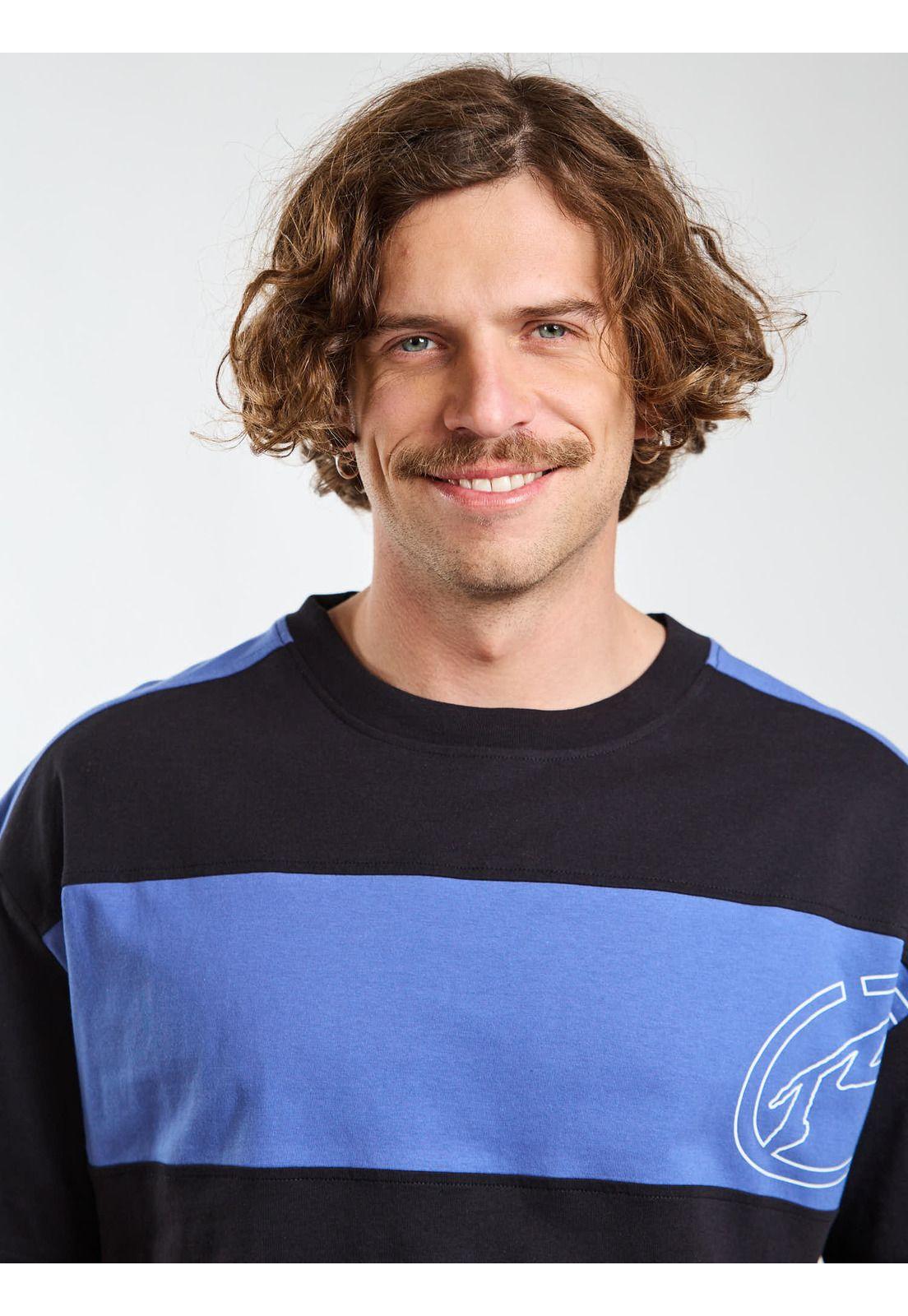 Polera Oversize Opper Negro Hombre Rusty-4