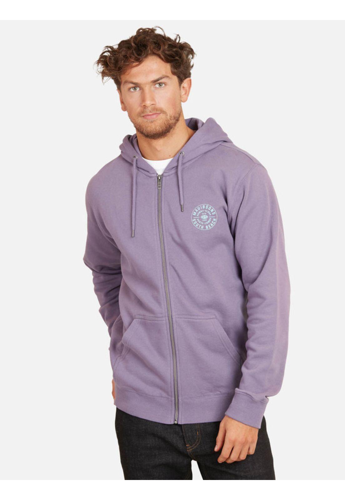 Poleron Hawaii-Aloha Hombre Morado Maui And Sons-0