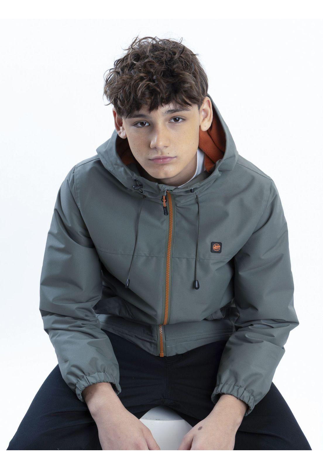 Chaqueta Glider Verde Infantil Maui And Sons-7