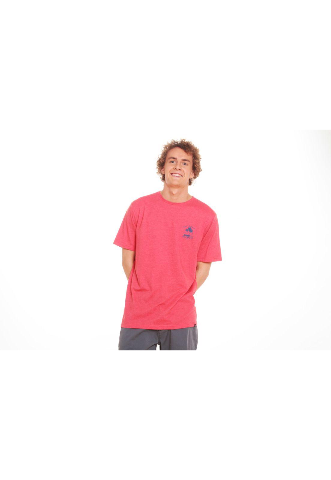 Polera Hombre 5P166-MV20 Rosado Maui and Sons-0