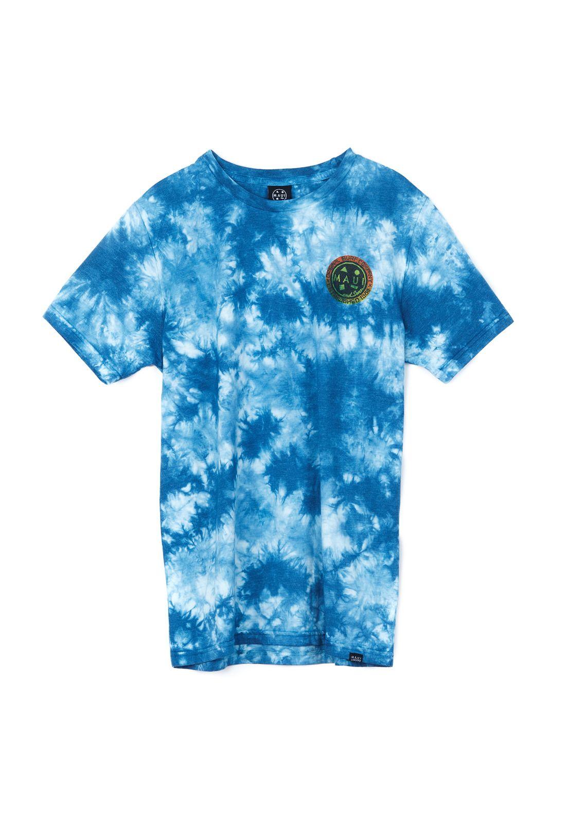 Polera M/C Basica Juvenil 5P1081-MV21 Azul-0