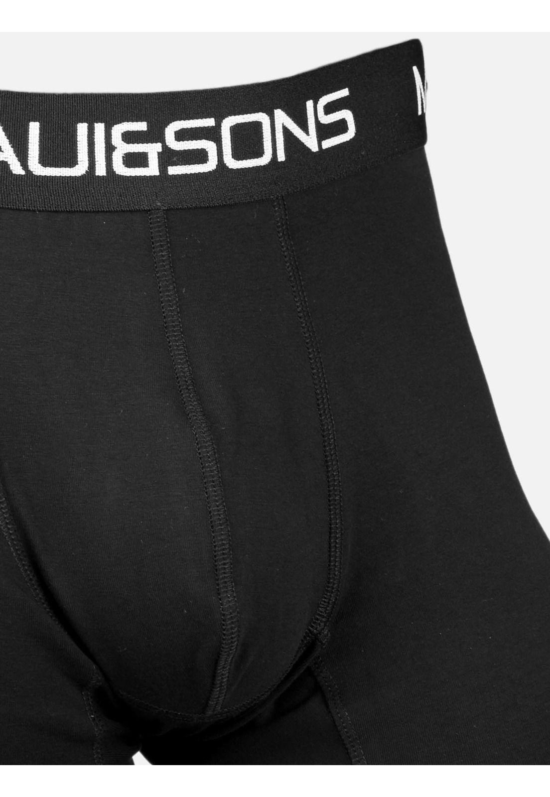 Boxer Midnight Surf Negro Hombre Maui and Sons-2