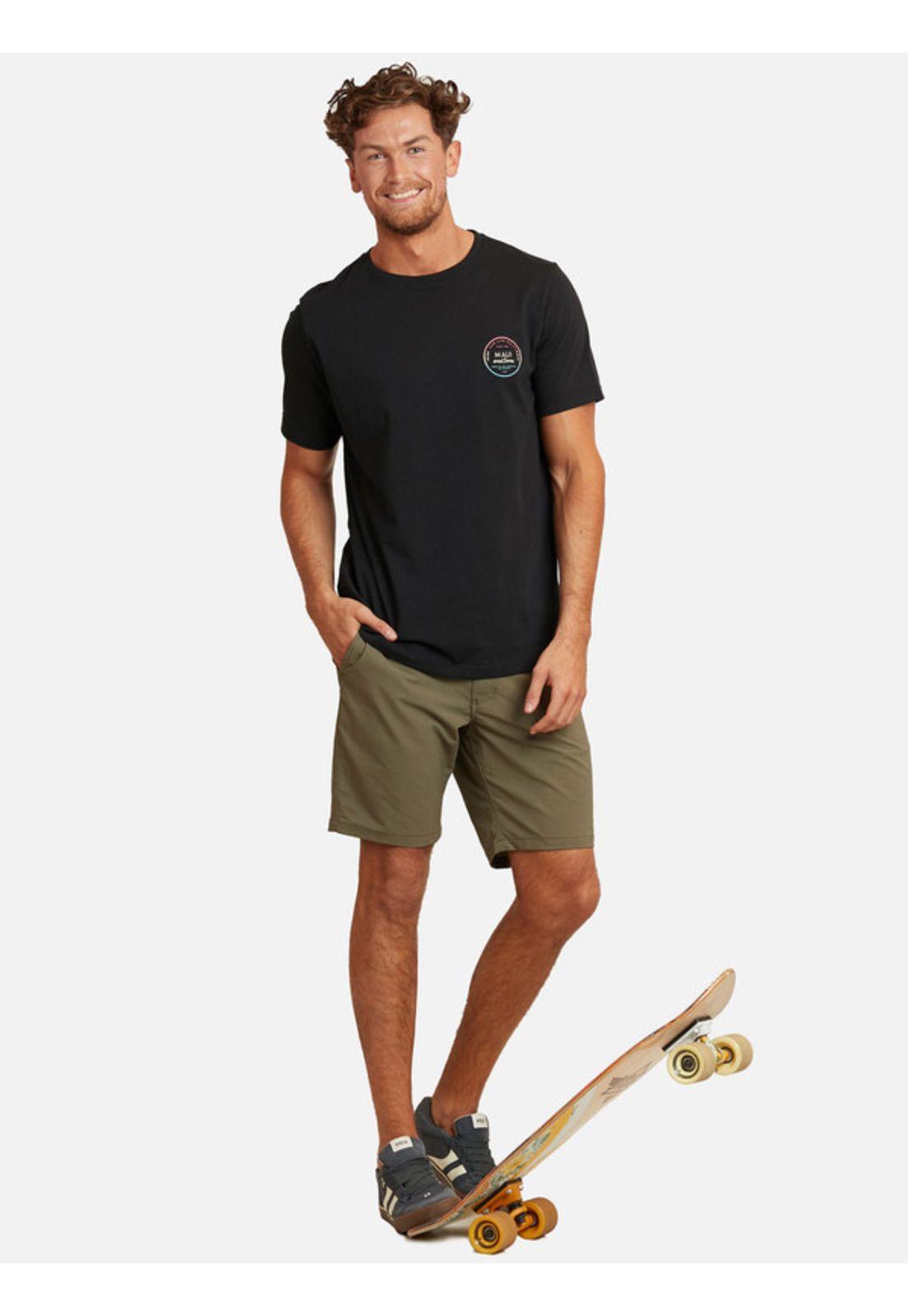 Polera Sunset Colors Negro Maui And Sons-3