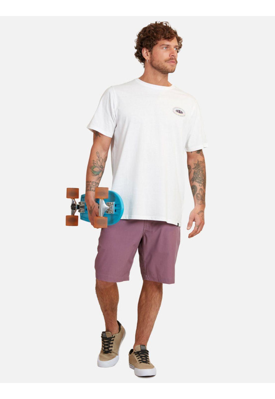 Bermuda Colored Chino Hombre Burdeo Maui And Sons-3