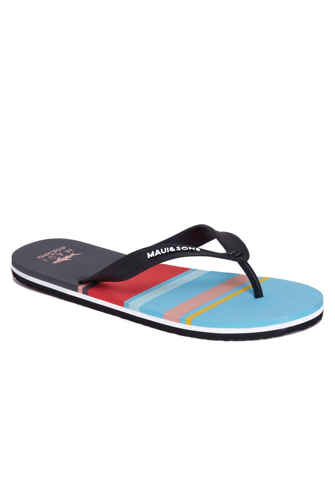 Sandalia Hombre Maui 5S1538-MV21 Rojo-0