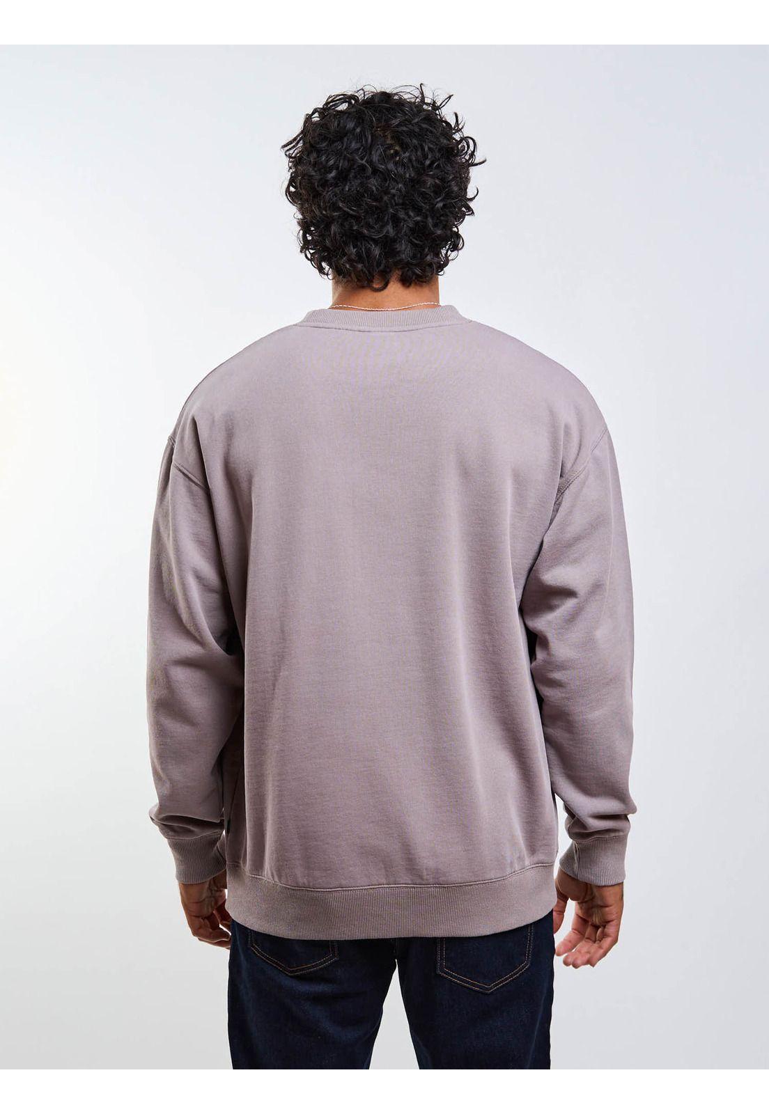 Poleron CR Original Crew Café Hombre Maui And Sons-5