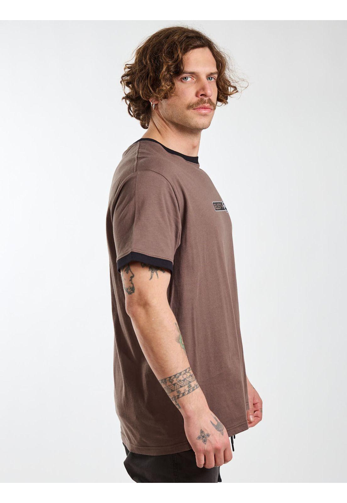 Polera MC Whitewash Café Hombre Rusty-2