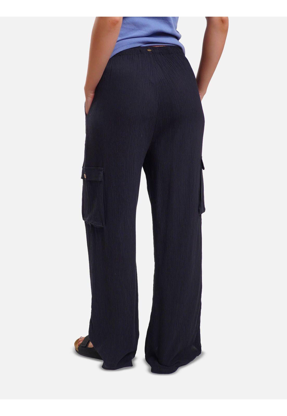 Pantalón Monoa Negro Mujer Maui And Sons-1