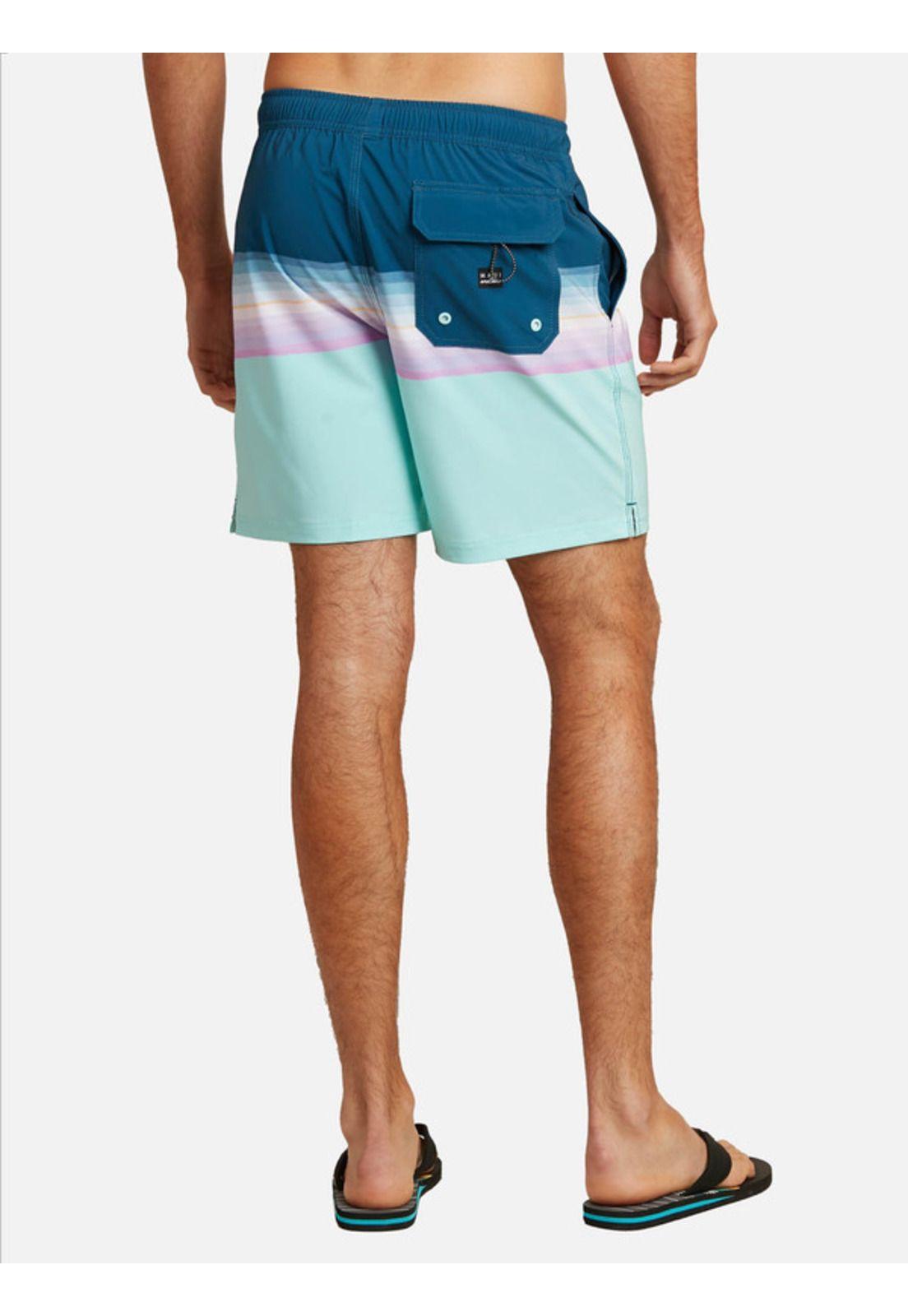Traje De Baño Corto Blue Soul Short Multicolor Hombre Maui And Sons-1