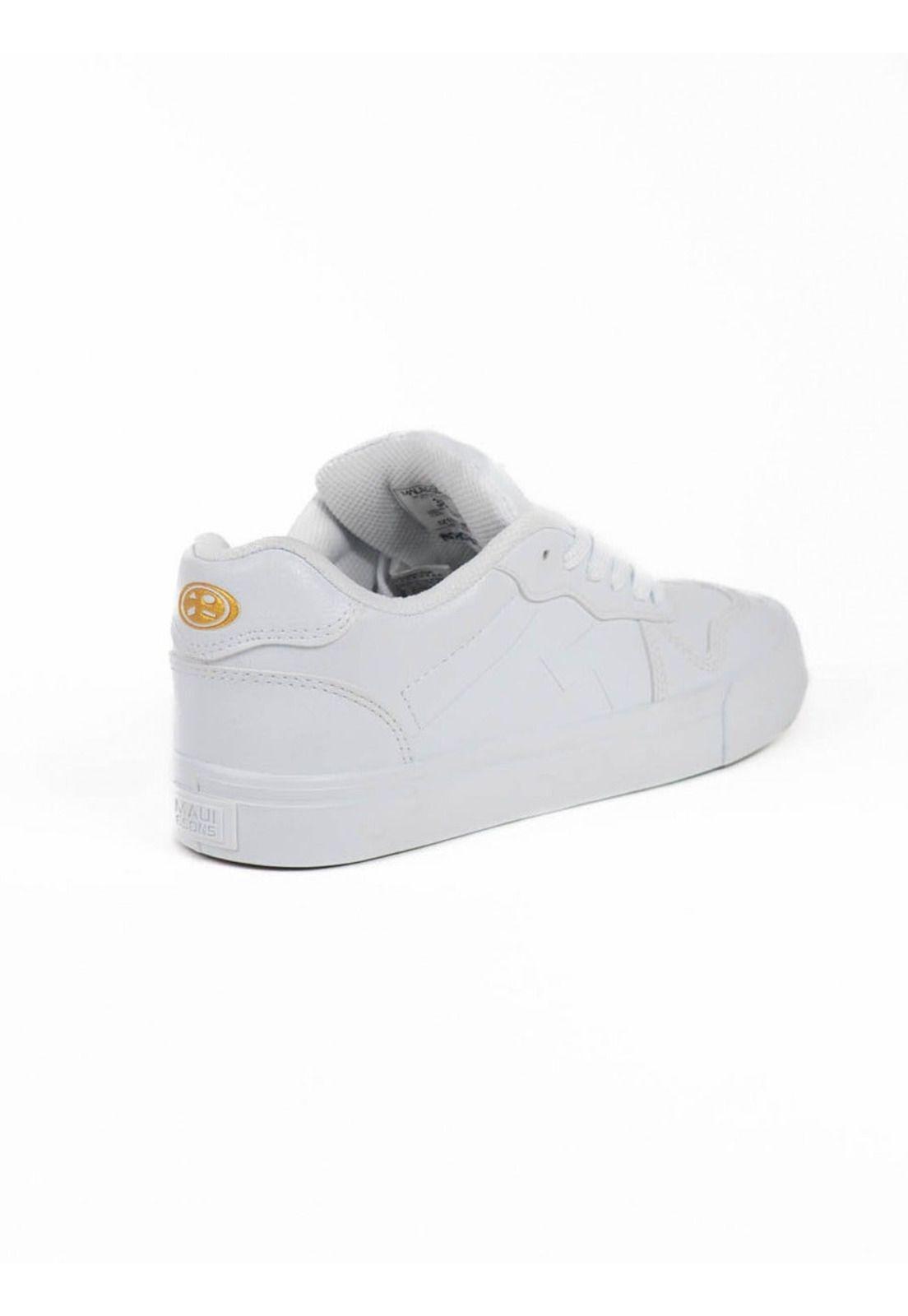 Zapatilla K Grind Blanco Infantil Maui And Sons-4