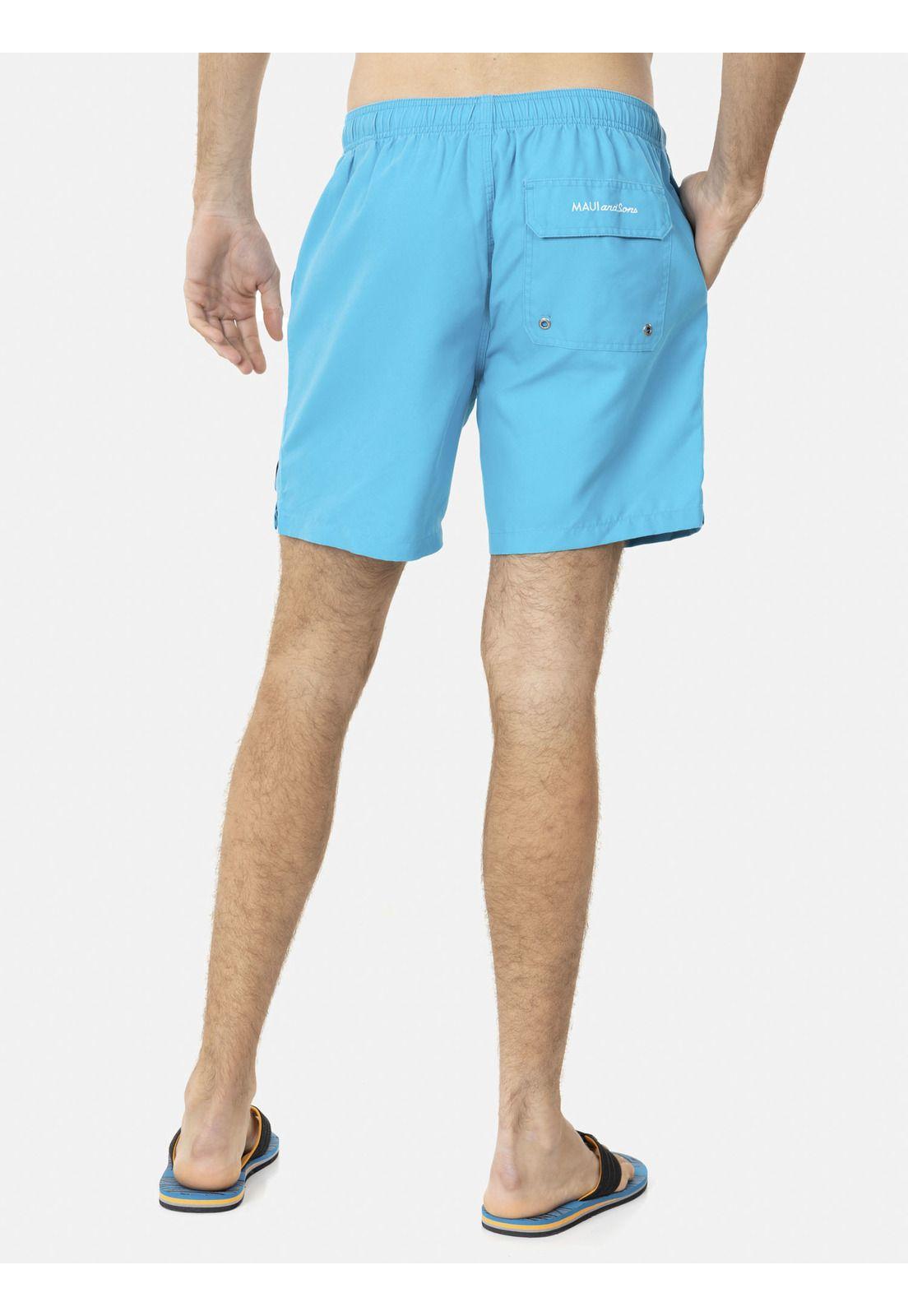 Traje de Baño Hombre 5T1729 Celeste Maui and Sons-1