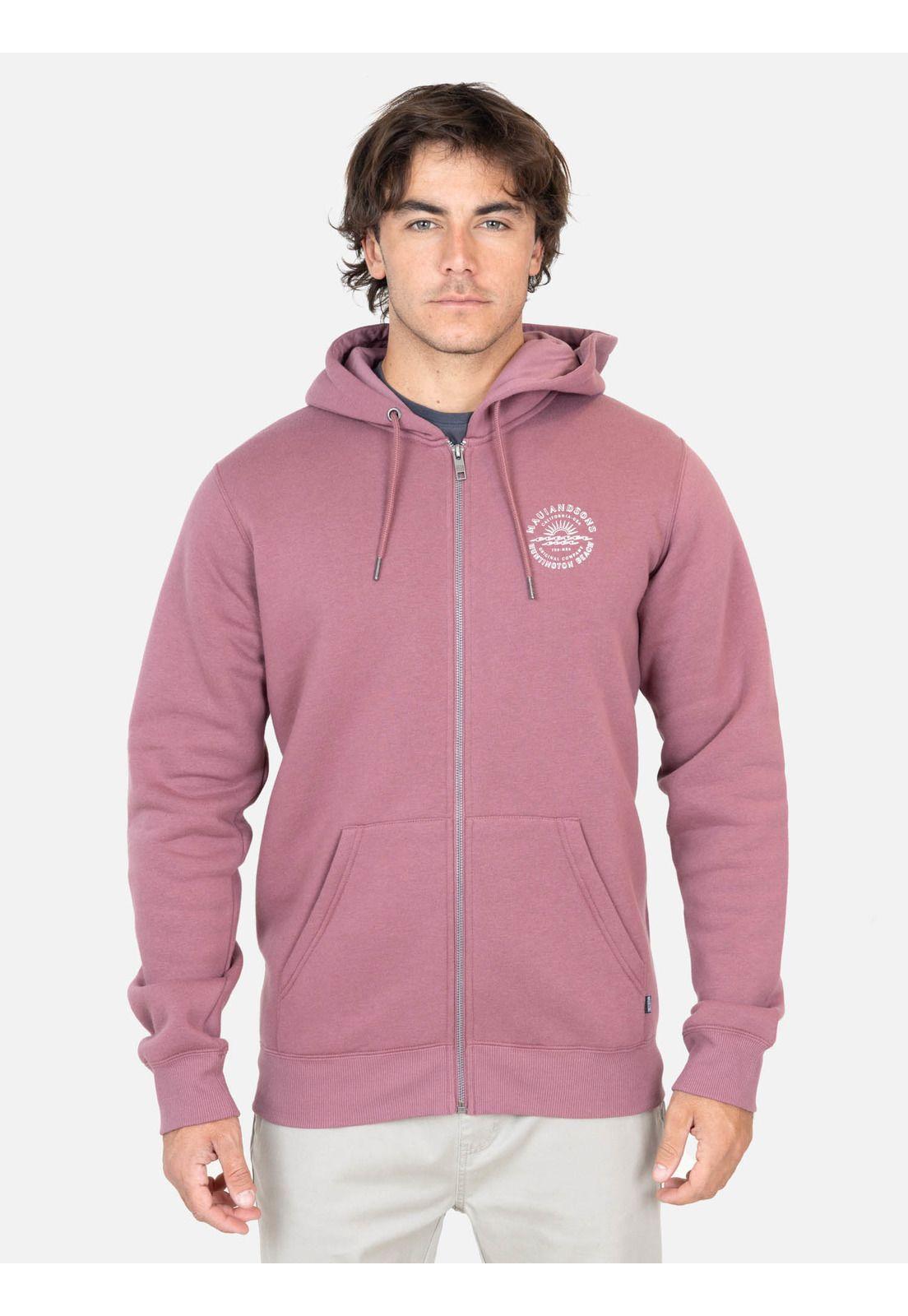 Poleron FZ Foam Rojo Hombre Maui And Sons-0