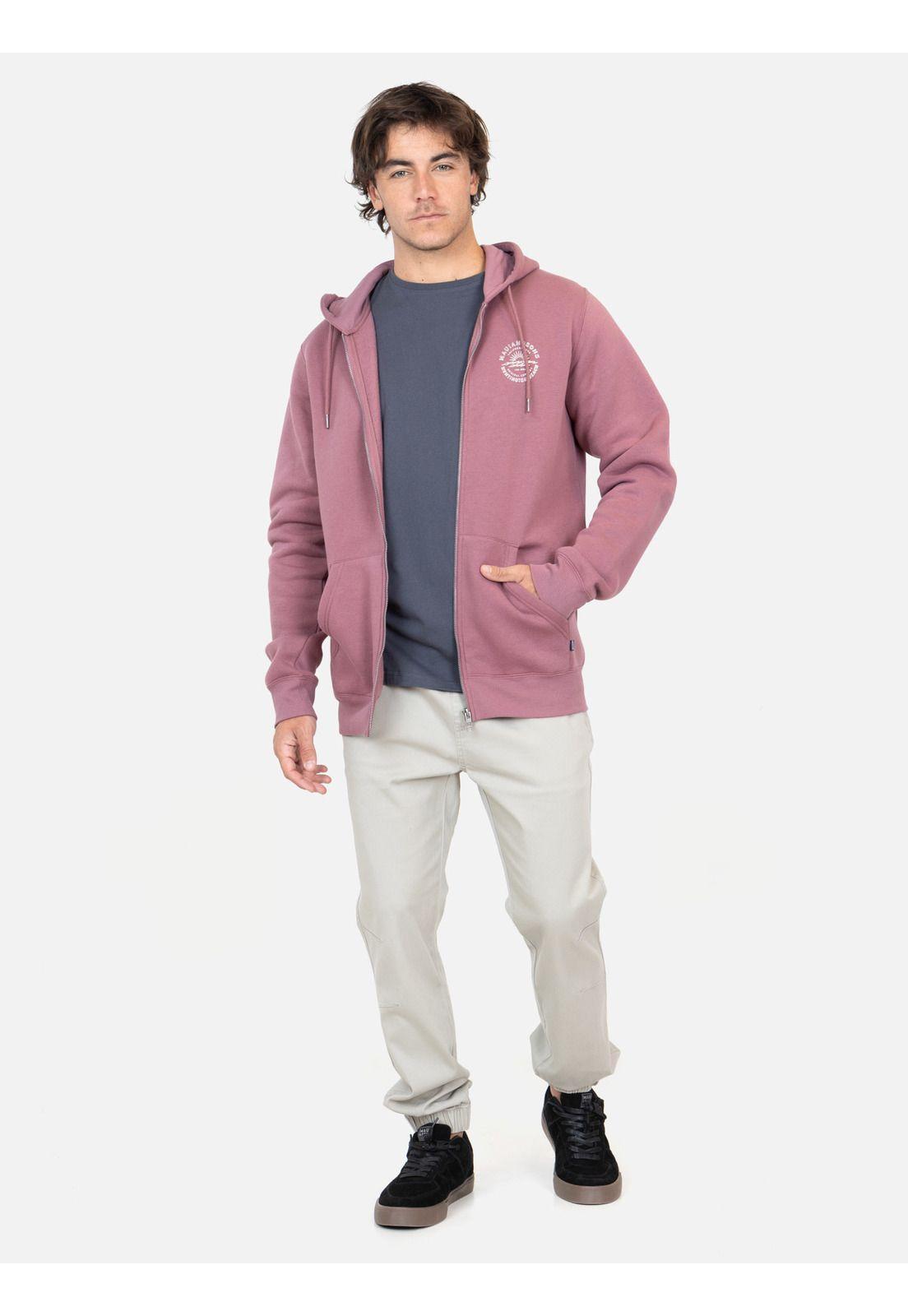 Poleron FZ Foam Rojo Hombre Maui And Sons-3