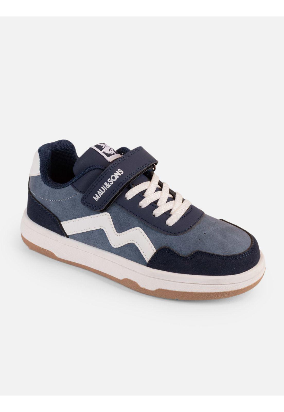 Zapatilla Drift Azul Infantil Maui And Sons-0